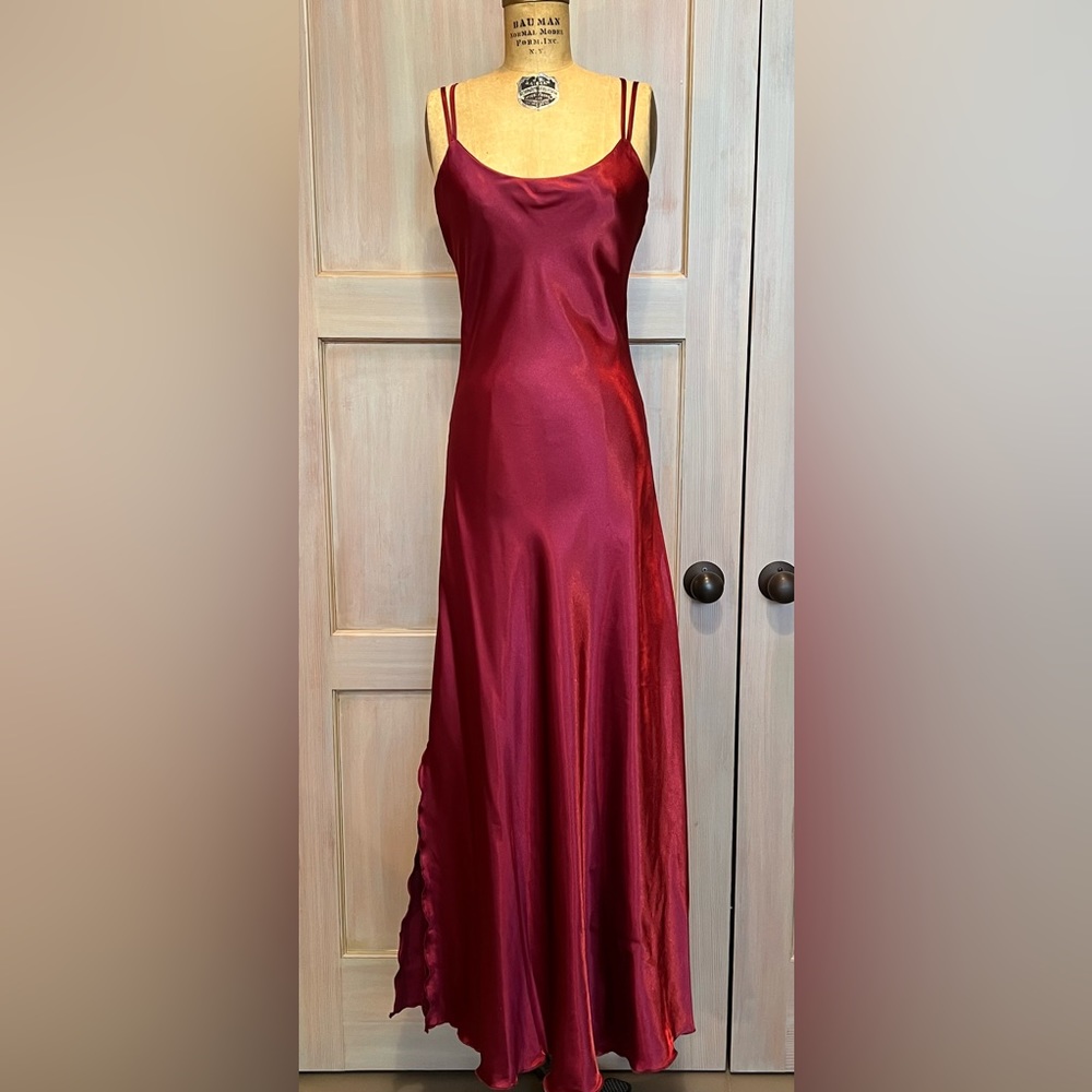 Formal satin dress